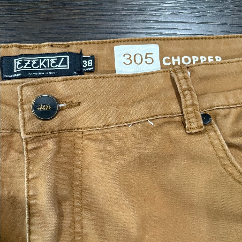 Ezekiel Camel color Versatile Straight-Leg Jeans - Picture 4 of 5